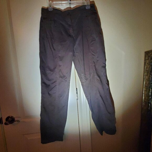 Dark Brown Cargo/Parachute Pants - Picture 1 of 4